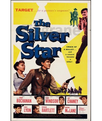 THE SILVER STAR FILM Rlnk-POSTER/REPRODUCTION d1 AFFICHE VINTAGE Jusqu'à 80% De Réduction