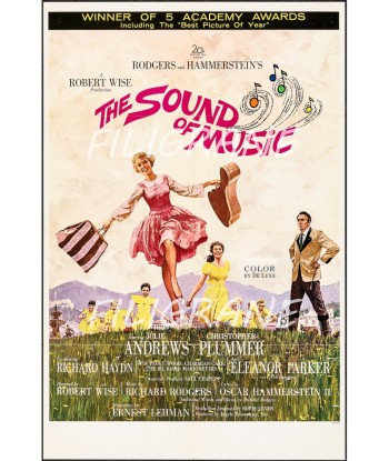 THE SOUND of MUSIC FILM Rqlr-POSTER/REPRODUCTION d1 AFFICHE VINTAGE les ligaments