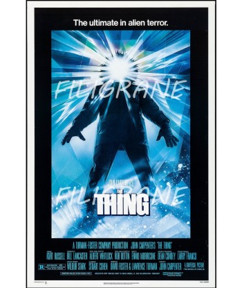 THE THING FILM Rigj-POSTER/REPRODUCTION d1 AFFICHE VINTAGE les ctes