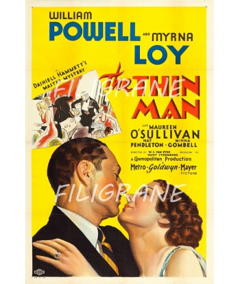 THE THIN MAN FILM Ryeq-POSTER/REPRODUCTION d1 AFFICHE VINTAGE les ligaments