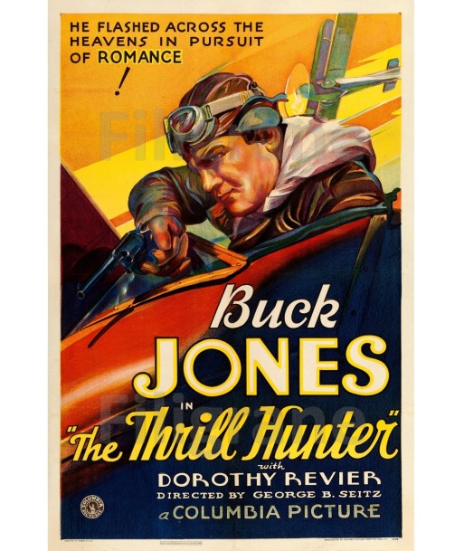 THE THRILL HUNTER FILM Rrbw-POSTER/REPRODUCTION d1 AFFICHE VINTAGE Comparez et commandez 