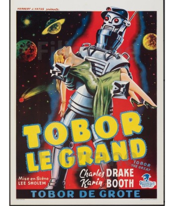 TOBOR LE GRAND FILM Rnfs-POSTER/REPRODUCTION d1 AFFICHE VINTAGE JUSQU'A -70%! 