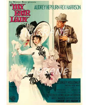 MY FAIR LADY FILM Rvpj-POSTER/REPRODUCTION d1 AFFICHE VINTAGE 50% de réduction en Octobre 2024