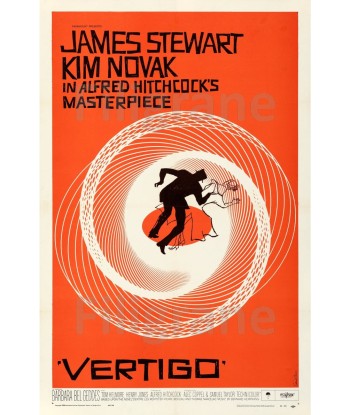 VERTIGO FILM Rozd-POSTER/REPRODUCTION d1 AFFICHE VINTAGE Amélioration de cerveau avec