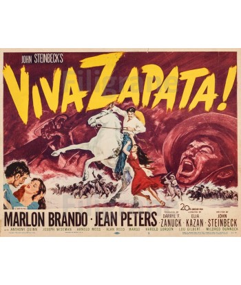 VIVA ZAPATA FILM Rcwr-POSTER/REPRODUCTION d1 AFFICHE VINTAGE l'achat 