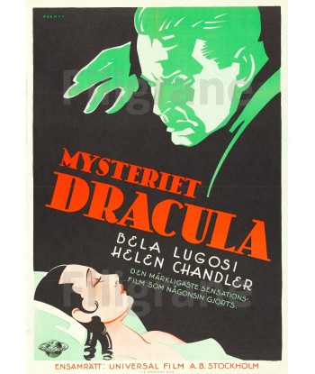 MYSTERIET DRACULA FILM Rpbr-POSTER/REPRODUCTION d1 AFFICHE VINTAGE de votre