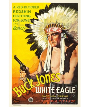 WHITE EAGLE FILM Rhxe-POSTER/REPRODUCTION d1 AFFICHE VINTAGE de France