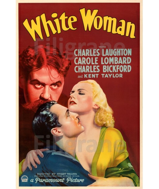 WHITE WOMAN FILM Rcjc-POSTER/REPRODUCTION d1 AFFICHE VINTAGE online