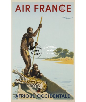 AIRLINES AFRIQUE Rfezi-POSTER/REPRODUCTION d1 AFFICHE VINTAGE le concept de la Pate a emporter 