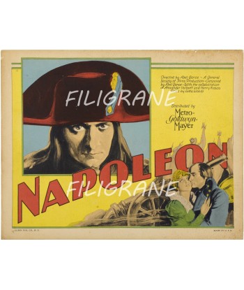 NAPOLEON FILM Rgkv-POSTER/REPRODUCTION d1 AFFICHE VINTAGE votre restaurant rapide dans 