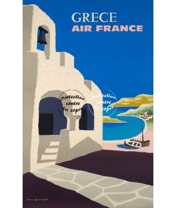 AIRLINES GrêCE Rfjwo-POSTER/REPRODUCTION d1 AFFICHE VINTAGE prix