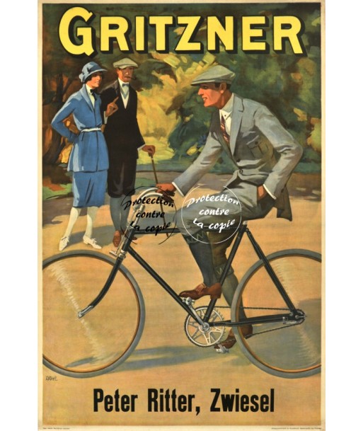 GRITZNER VéLO/CYCLES Rvep-POSTER/REPRODUCTION d1 AFFICHE VINTAGE store