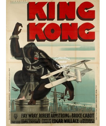 KING KONG FILM Rfarx-POSTER/REPRODUCTION d1 AFFICHE VINTAGE Par le système avancé 