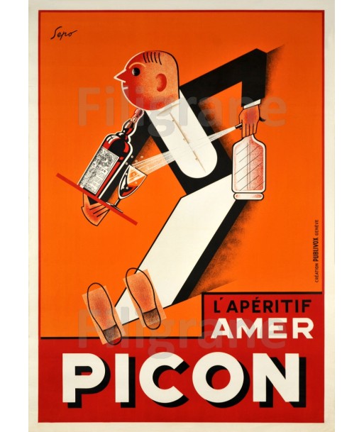 PUB AMER PICON ApéRITIF Rhbd-POSTER/REPRODUCTION d1 AFFICHE VINTAGE À commander